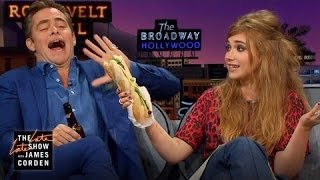 Chris Pine Can't Stop Eating - TV SHOW ENTERNEIMAN