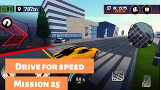 Drive For Speed: Mission #25 Speed Test Camaro | Car Games Android Mobile 2021 Gameplay screenshot 1