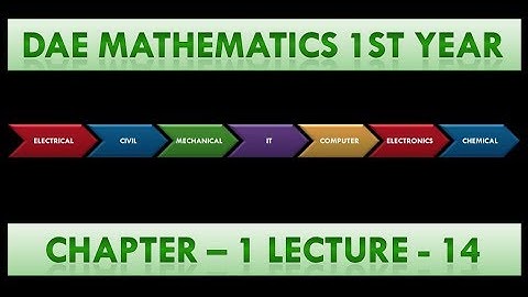 DAE Math First Year Paper A Chapter-1 (Quadratic Equation) Lecture-14 (Exercise 1.2 Video - 1)