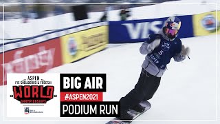 Marcus Kleveland Bronze Mens Big Air 2021 Fis Snowboard World Championships