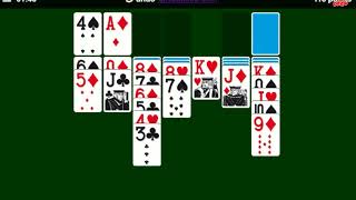 Klondike Solitaire Free Online Game Playthrough screenshot 5