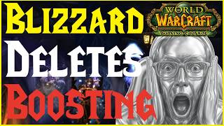 Blizzard Nukes Boosting... Again