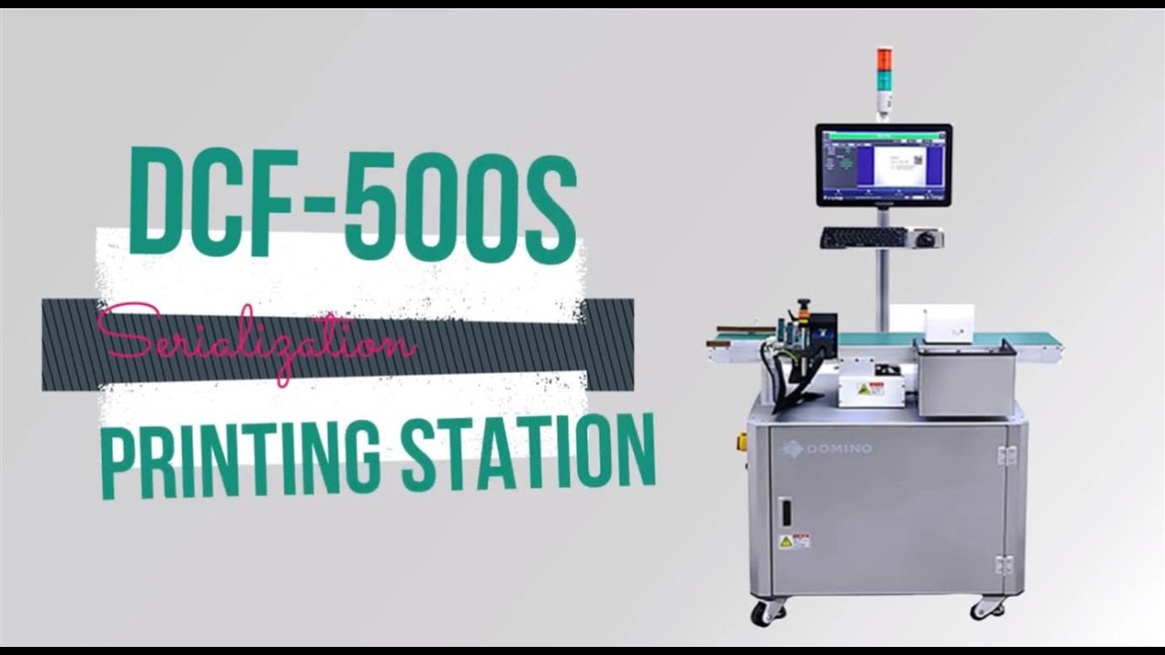 Serialization 2D Barcode Domino DCF 500S