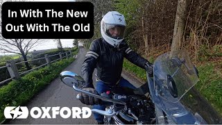 £270 OXFORD HOLTON RETRO Leather Jacket Test Ride and Review. Time for a change for 2025