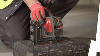 MILWAUKEE® USB Rechargeable Green Cross Line Laser with Plumb Points - Testimonial