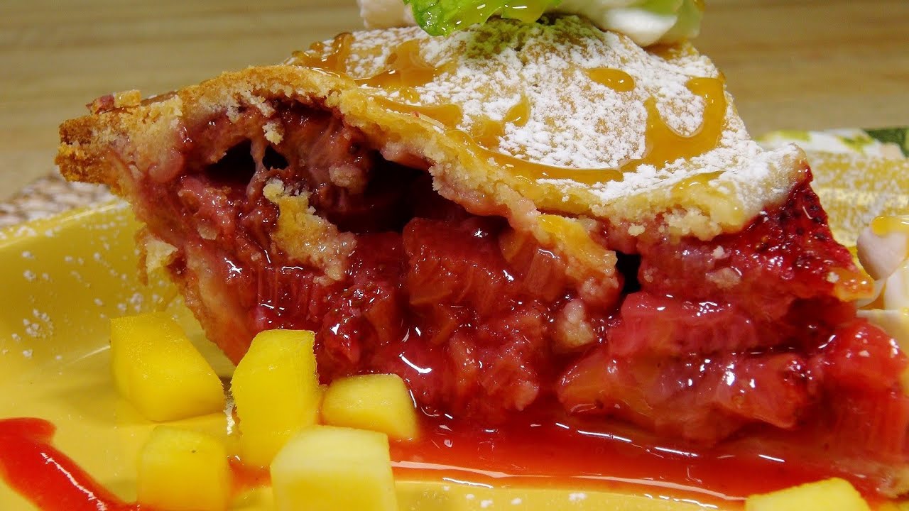 How to Make Rhubarb Pie YouTube