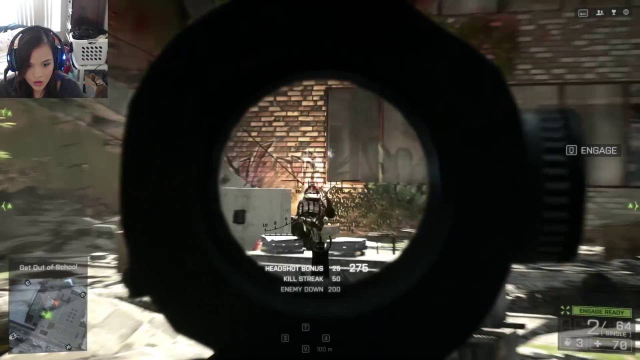 Not So Gamer Girl Plays Battlefield 4
