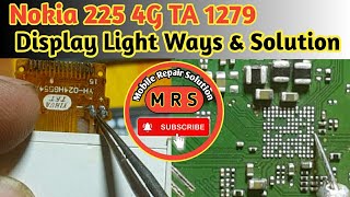 #Light Nokia 225 4G Display Light Solution | Nokia 225 4G TA 1279 Lcd Light Solution