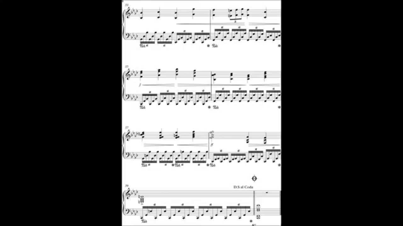 Dark Souls 2 DLC - Sir Alonne piano arrangement (with sheet music)