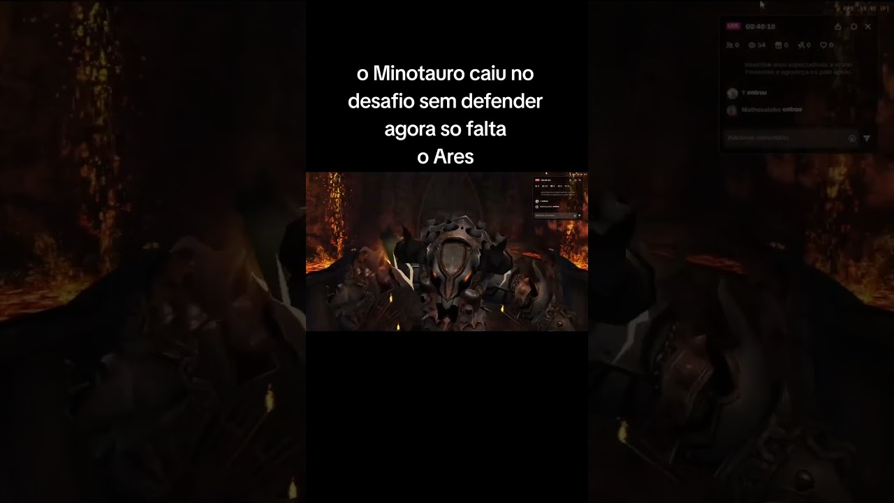 o Minotauro foi derrotado 