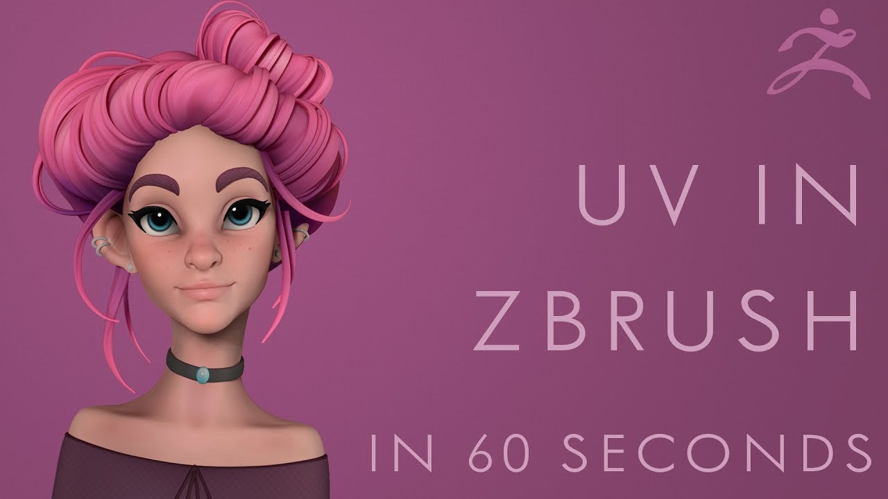 view uvs in zbrush