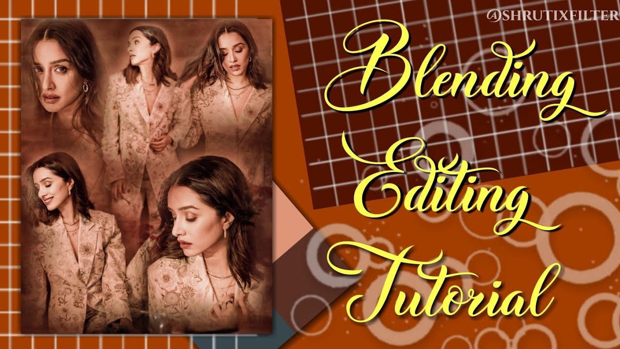 Blending editing tutorial for fanpages|Easy blending editing tutorial|using PicsArt|✨💌