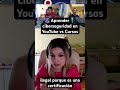 #aprender #ciberseguridad en #youtube vs #cursos #Elisa #Alises #viral #shorts #trending