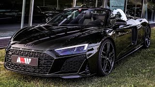 V10 Supercar! 2023 Audi R8 Performance Spyder - Sound, Interior And Exterior