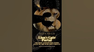 Thumbnail of 3 Days to! The most anticipated cosmic event of the year LION'S GATE PORTAL. www.orialchemy.com ✨️