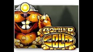 SLOT Gopher Gold CASINO ONLINE TEST "BAD SLOT" screenshot 2