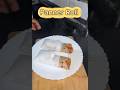 Street Style Paneer Roll 🤤🔥 | Easy &amp; Tasty Recipe #shorts