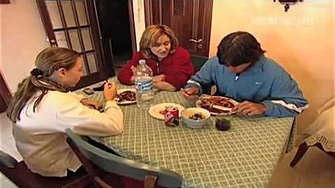 Young Rafael Nadal and his family in Manacor