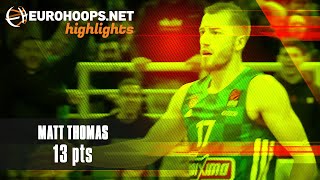 Panathinaikos Athens-Valencia Basket 91-92: Matt Thomas (13 points)