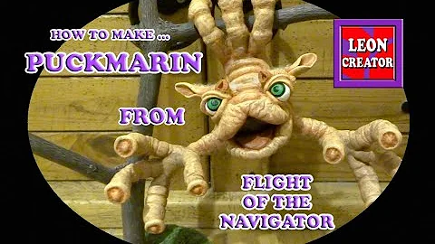 Sculpting PUCKMARIN from FLIGHT of the NAVIGATOR -...