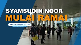 Jelang Arus Mudik, Bandara Syamsudin Noor Semakin Ramai