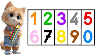 Learn Numbers 1-9 with Yufi | Colorful Number Drawing for Kids #115