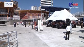 INAUGURADA NUEVA CALETA CAVANCHA (2018.05.14) Iquique TV