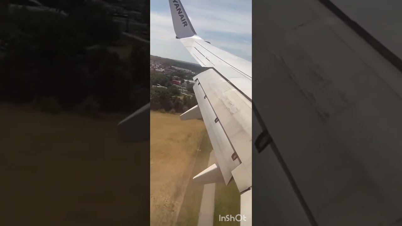 average ryan air landing😭🥀