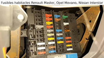 Comment trouver les fusibles d’habitacle de votre Renault Master