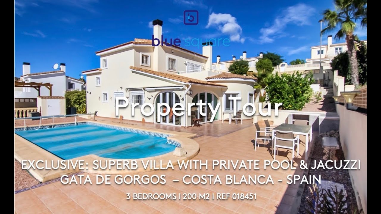Exclusivity villa for sale with heated pool, jacuzzi in Gata