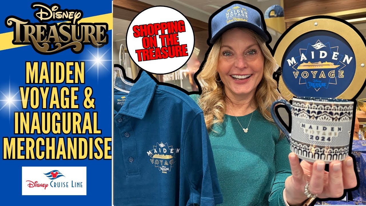 Disney Cruise Line TREASURE Merchandise Haul - Maiden Voyage