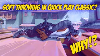 Overwatch - Soft Throwing In QPC!? @rockleesmile