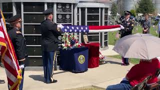 2024-04-15 Flag Ceremony at Ward Thomas Funeral