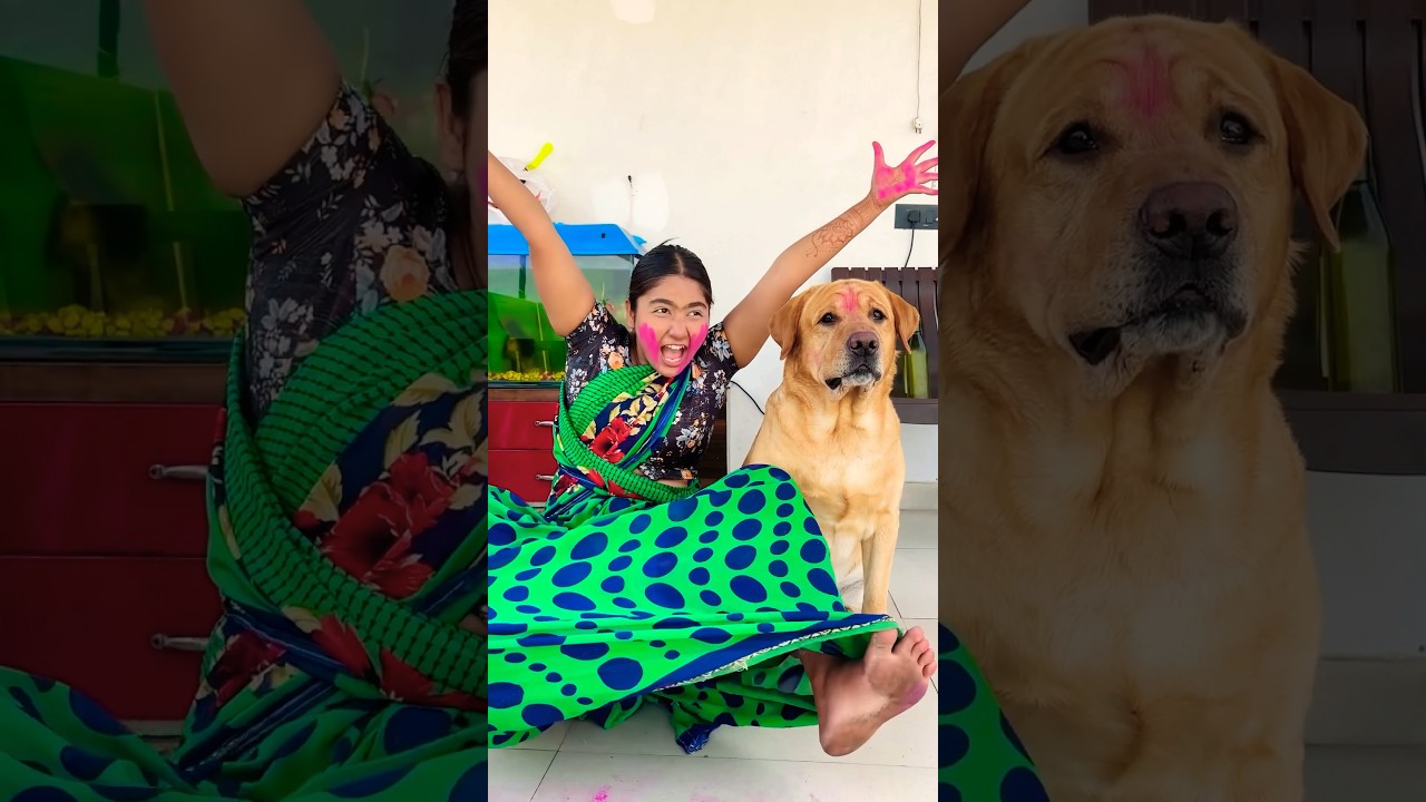 Tyson ki holi 😂 ( holi special ) 