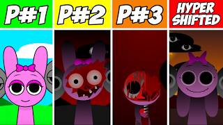Incredibox Sprunki Retake Phase 1 Vs Phase 2 Vs Phase 3 Vs Hyper Shifted