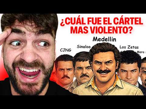 ¿Qué Cartel Fue Realmente Más VIOLENTO?💀