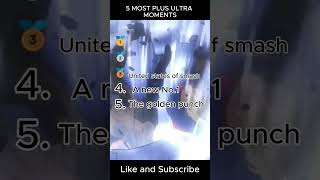 Top 5 Most Plus Ultra Moments In Mha