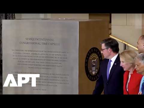 US Lawmakers Unveil America250 Time Capsule Ahead of Nation's 250th Anniversary | APT