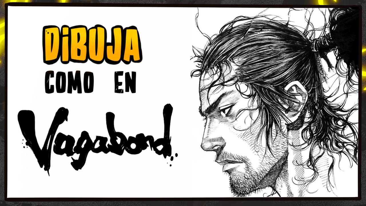 COMO DIBUJAR MANGA COMO TAKEHIKO INOUE creador de VAGABOND