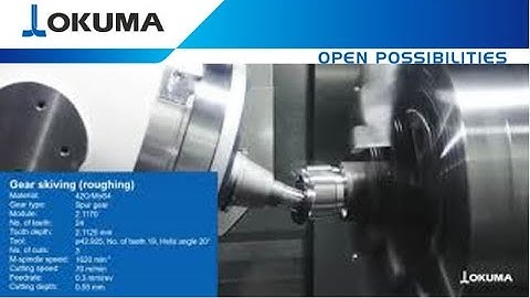 Multi Tasking Machine MULTUS U4000 - Power Skiving