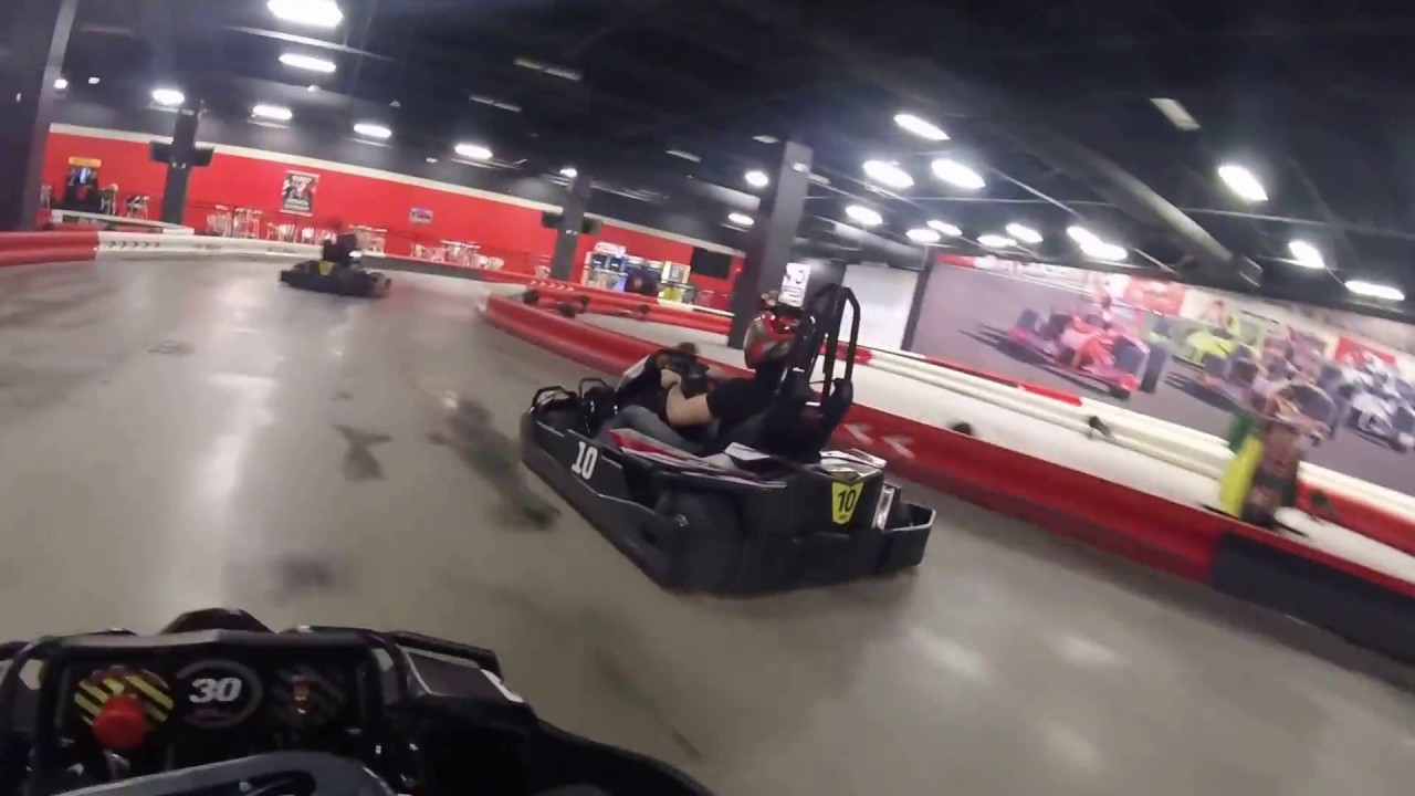 Autobahn Indoor Speedway Palisades Mall Race Almost Died YouTube