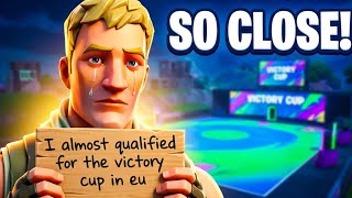 How I Almost Qualified For The Fortnite Victory Cup In Eu!
