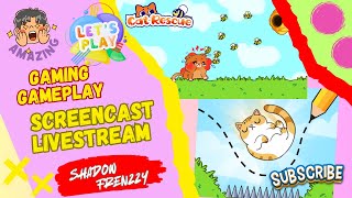 HOW Far Can You Go for the CAT RESCUE!! #shorts #cat #ASMR #games #gaming screenshot 5