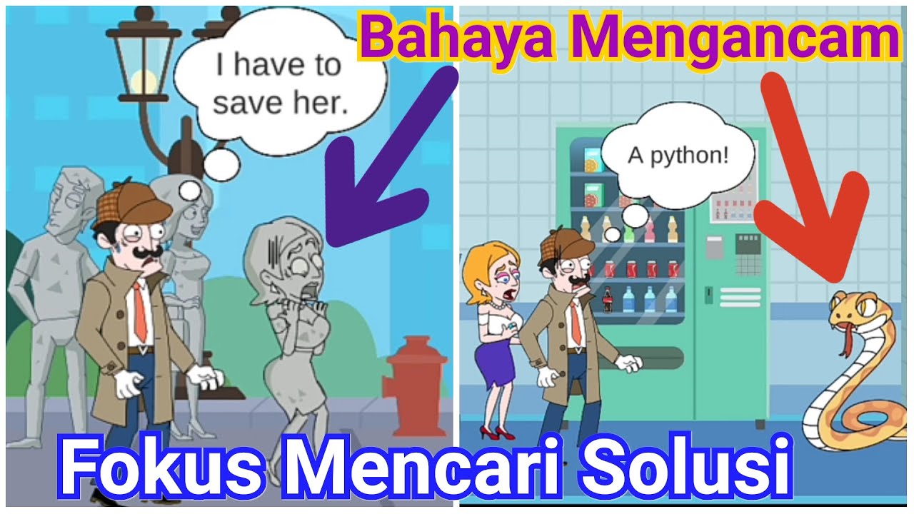 MENYELAMATKAN CEWEK CANTIK DARI ANCAMAN BAHAYA - CLUE HUNTER INDONESIA