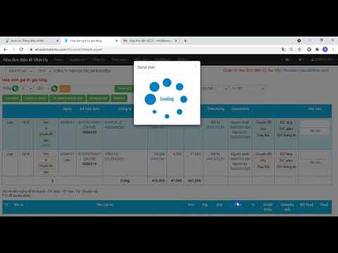 Video Đính kèm file PDF và XML khi gửi mail hóa đơn điện tử... - youtube