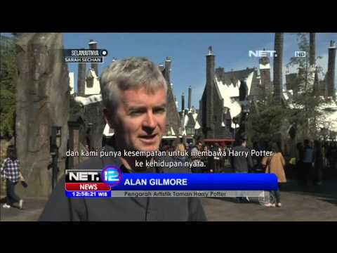 Video: Taman Tema Harry Potter - Universal Studios Hollywood