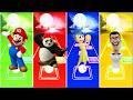 Mario 🆚️ Po 🆚️ Joy 🆚️ Mr  Bean 😎🔥