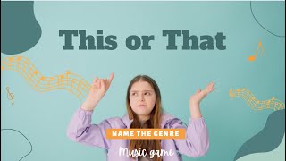 Name the genre - Music game