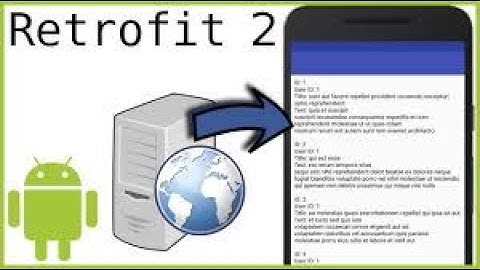 Android Retrofit GET Kullanımı Recyclerview ile birlikte