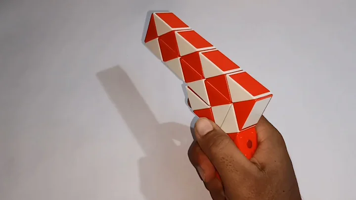 Make a Gun with Snake Puzzle | Snake Cube Pattern